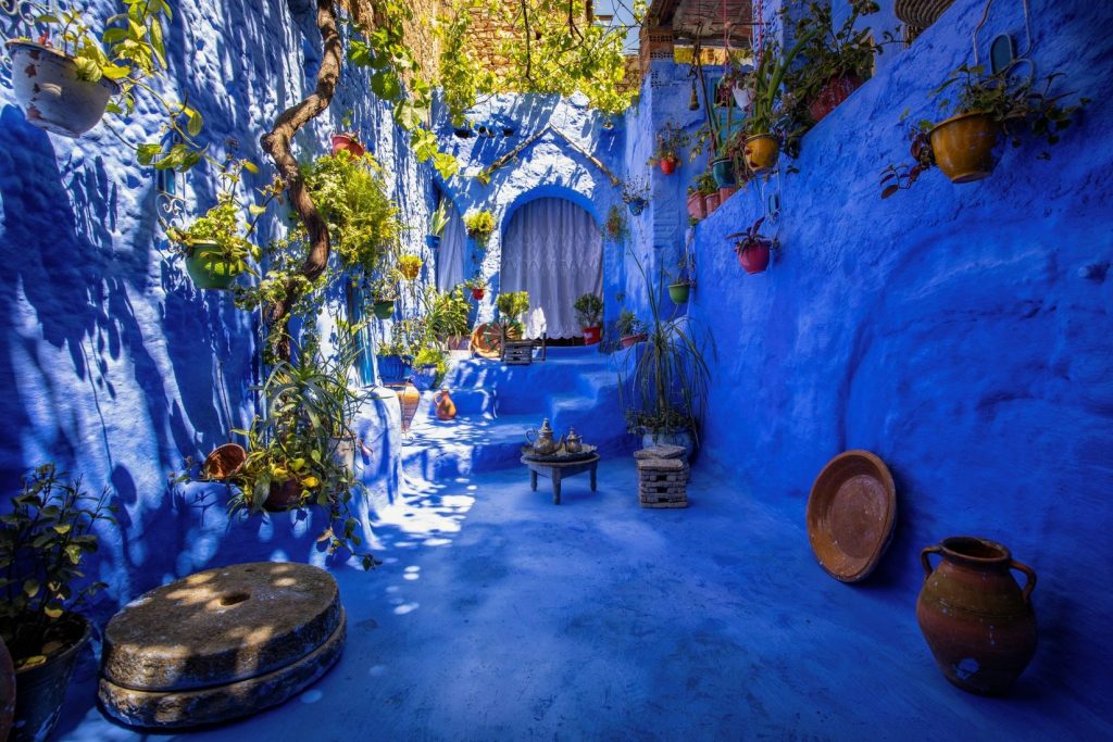 in the streets of chefchaouen morocco i53b 5